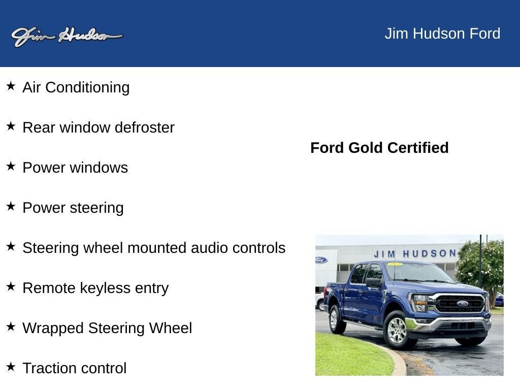 Certified 2023 Ford F150 XLT w/ Equipment Group 301A Mid AWD/4WD image 13
