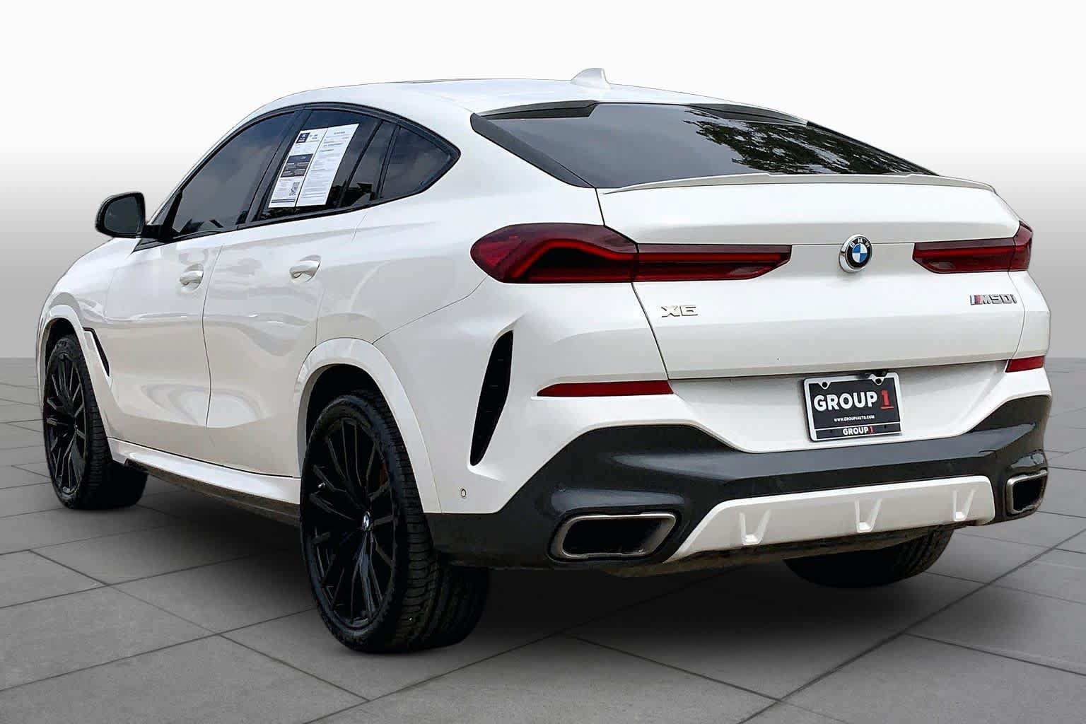 Used 2021 BMW X6 M50i w/ Premium Package AWD/4WD image 12