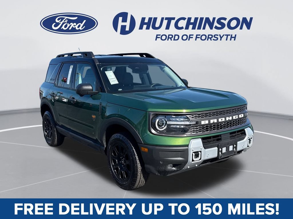 Certified 2025 Ford Bronco Sport Badlands AWD/4WD video 1