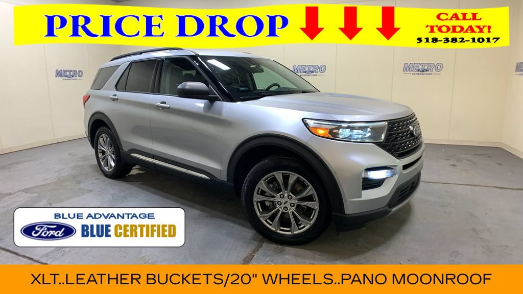 Certified 2022 Ford Explorer XLT w/ Equipment Group 202A AWD/4WD image 1
