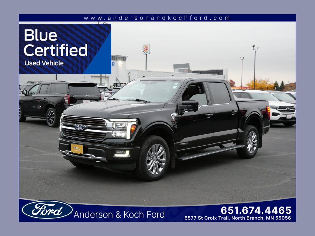 Certified 2024 Ford F150 King Ranch w/ FX4 Off-Road Package