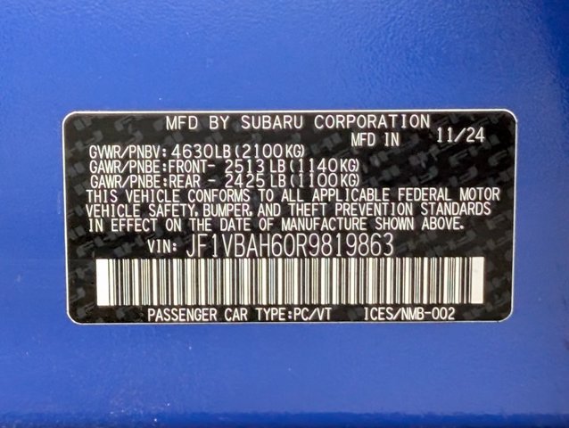 Used 2024 Subaru WRX Premium AWD/4WD image 21