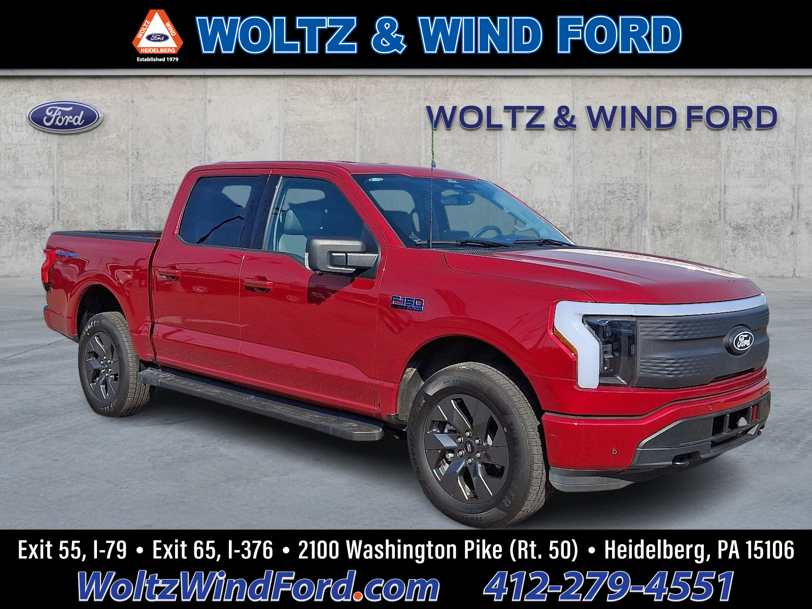 Certified 2025 Ford F150 Lightning Flash AWD/4WD image 1