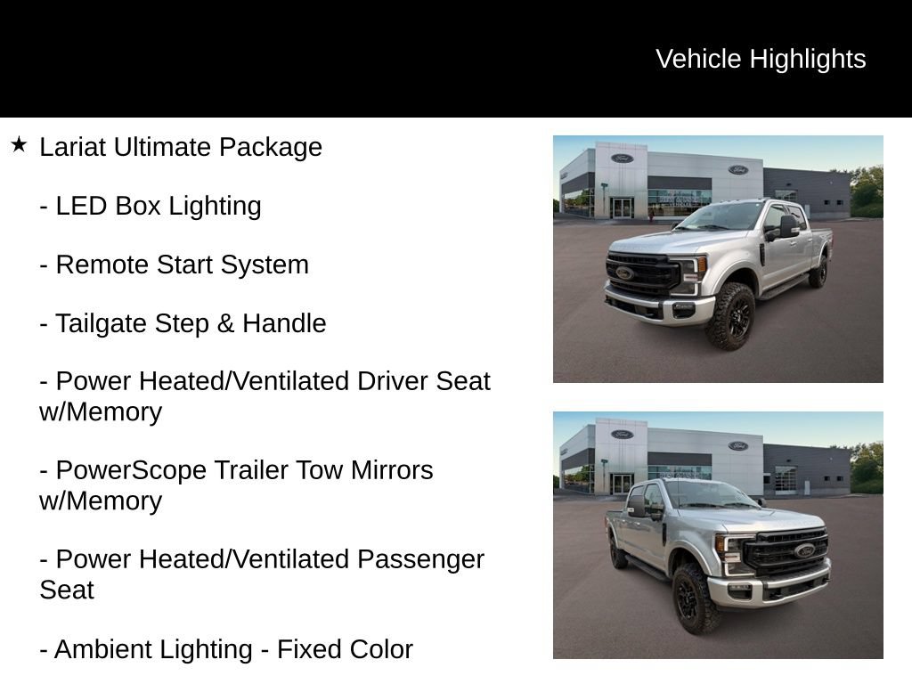 Certified 2022 Ford F250 Lariat w/ Tremor Off-Road Package AWD/4WD image 11
