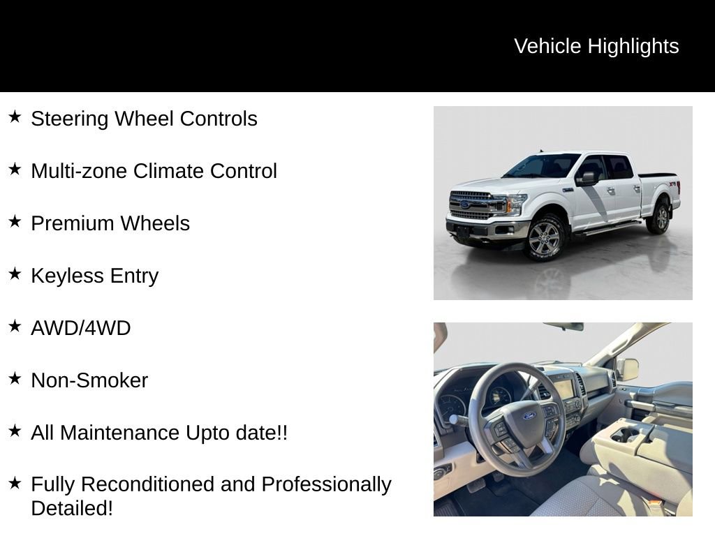Certified 2020 Ford F150 XLT w/ XTR Package AWD/4WD image 11