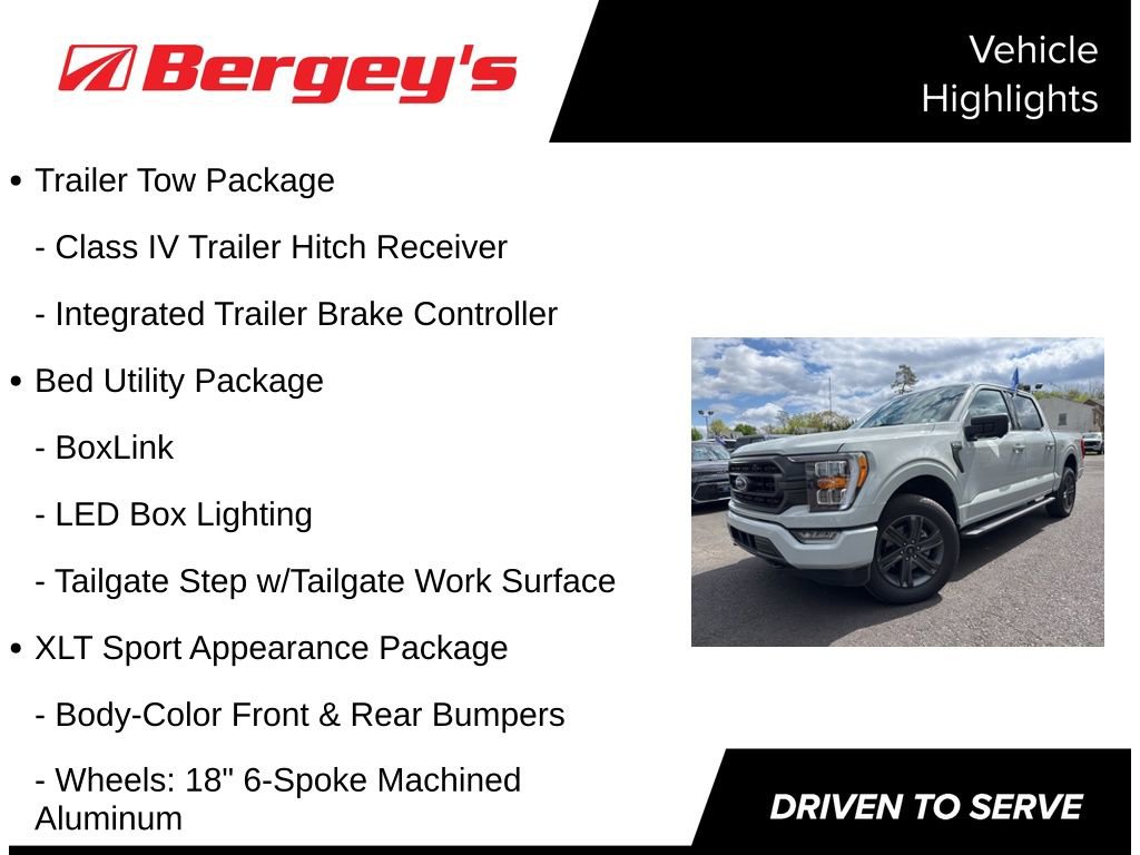 Certified 2023 Ford F150 XLT w/ Equipment Group 302A High AWD/4WD image 5