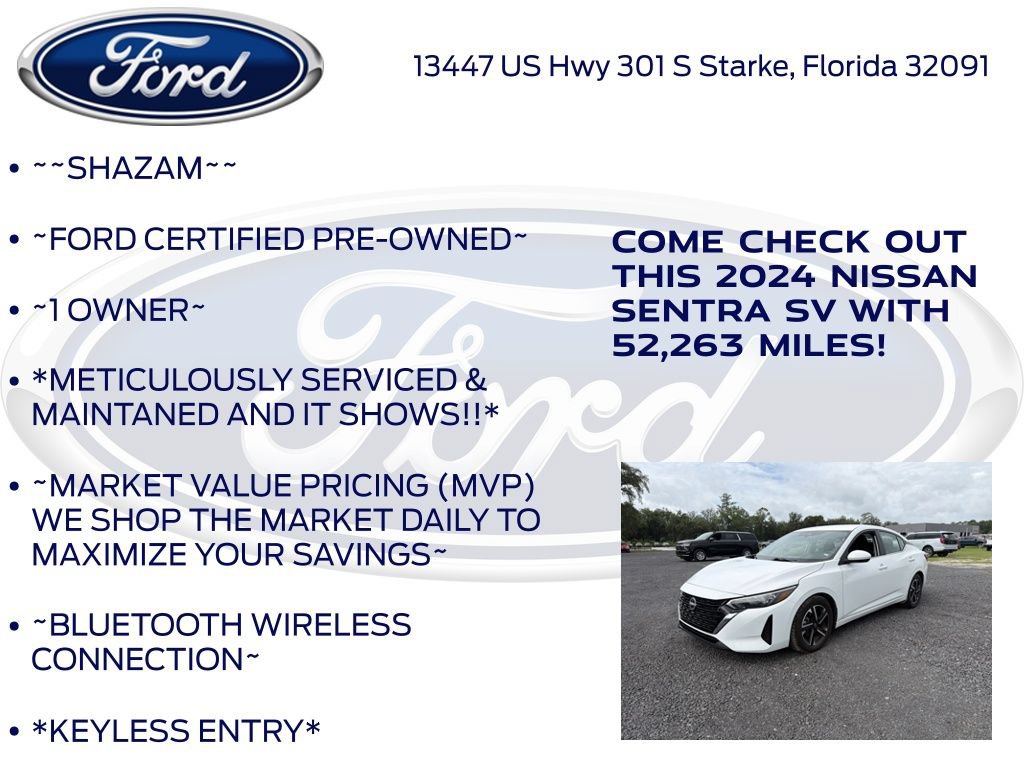 Used 2024 Nissan Sentra SV FWD image 6