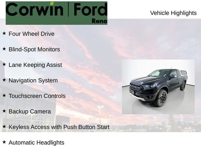 Certified 2019 Ford Ranger XLT w/ Equipment Group 302A Luxury AWD/4WD image 7