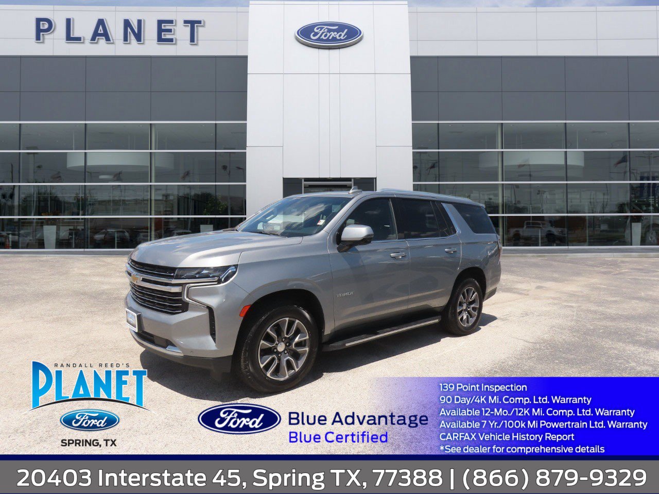 Used 2023 Chevrolet Tahoe LT w/ LT Signature Plus Package RWD image 1