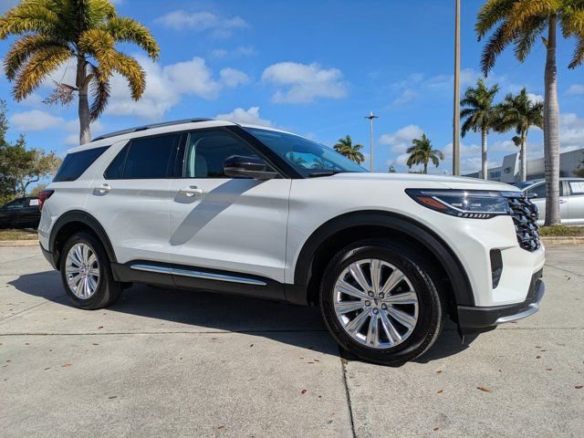 Certified 2025 Ford Explorer Platinum w/ LUX Leather Package image 2