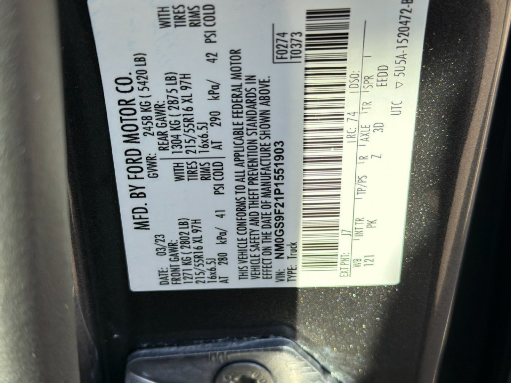 Certified 2023 Ford Transit Connect XLT FWD image 27