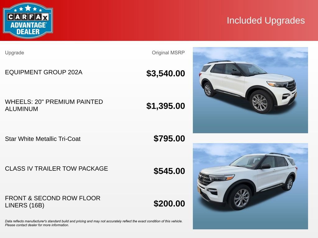 Certified 2023 Ford Explorer XLT w/ Equipment Group 202A image 14