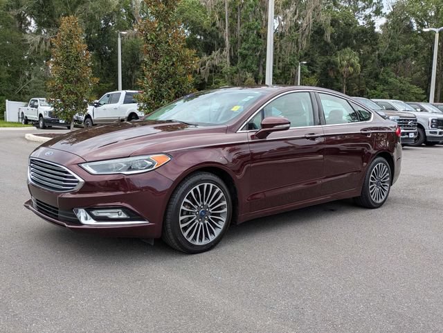 Certified 2017 Ford Fusion SE w/ Fusion SE Technology Package FWD image 8