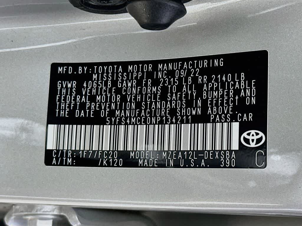 Used 2022 Toyota Corolla SE FWD image 22
