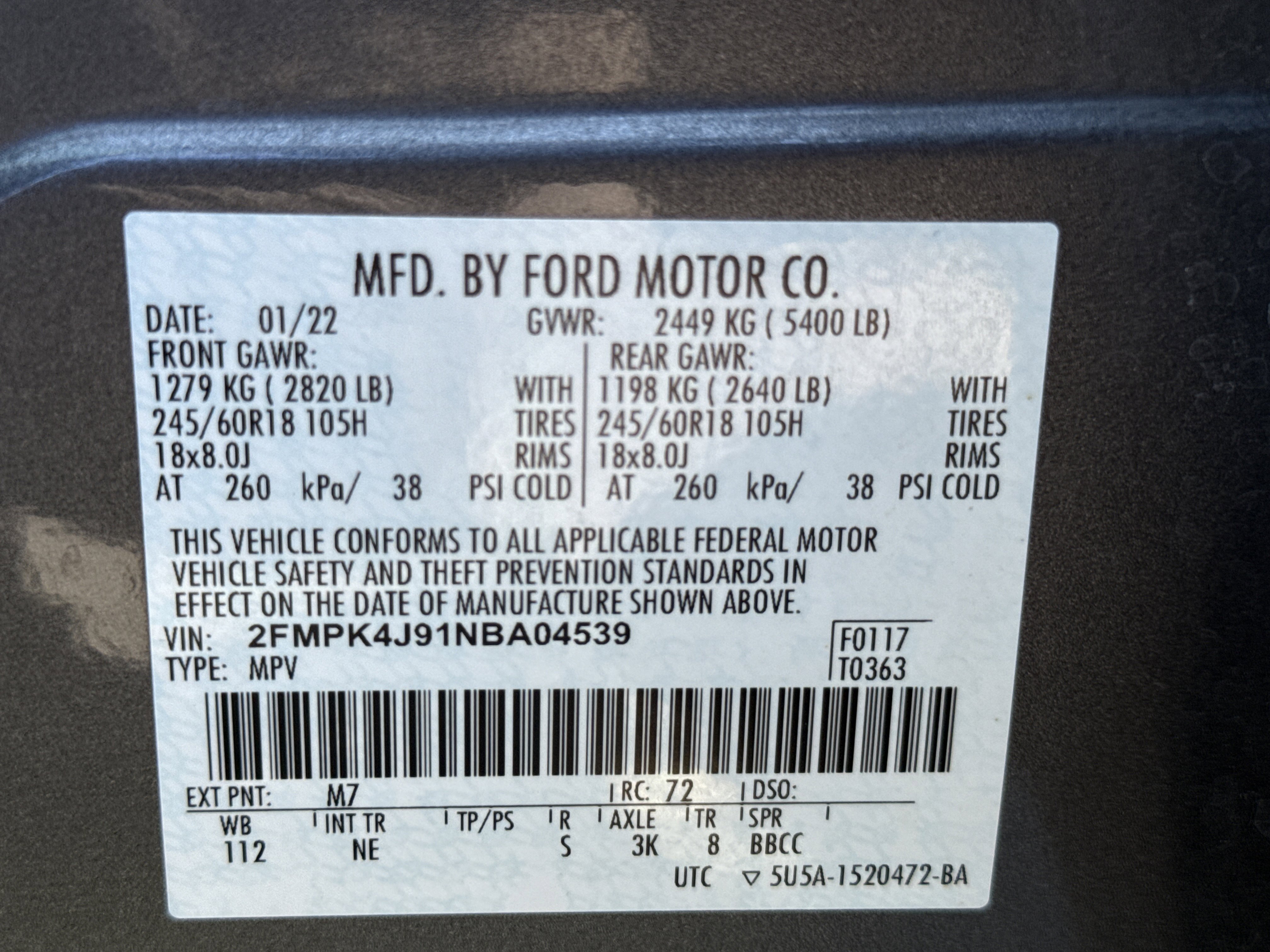 Certified 2022 Ford Edge SEL w/ Sport Appearance Package AWD/4WD image 32