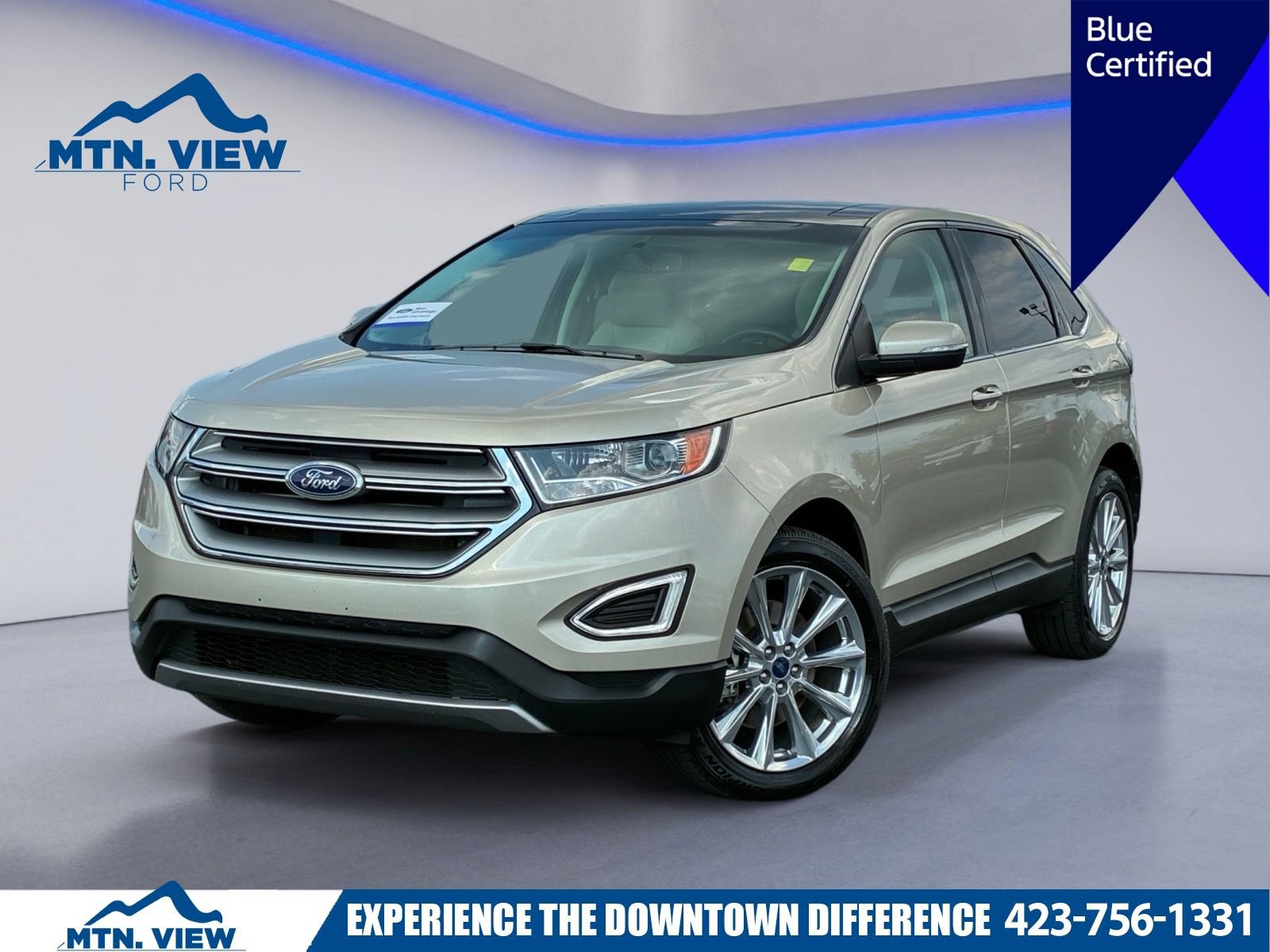 Certified 2018 Ford Edge Titanium w/ Equipment Group 301A