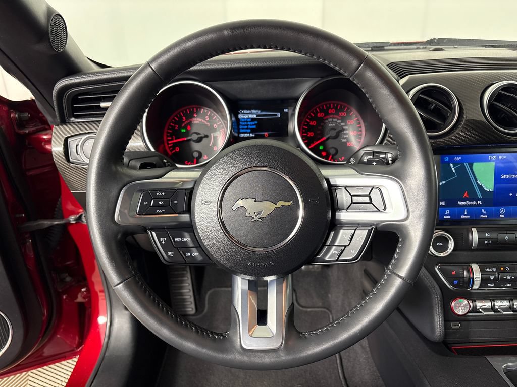 Certified 2020 Ford Mustang Premium w/ Carbon Sport Interior Package RWD image 17