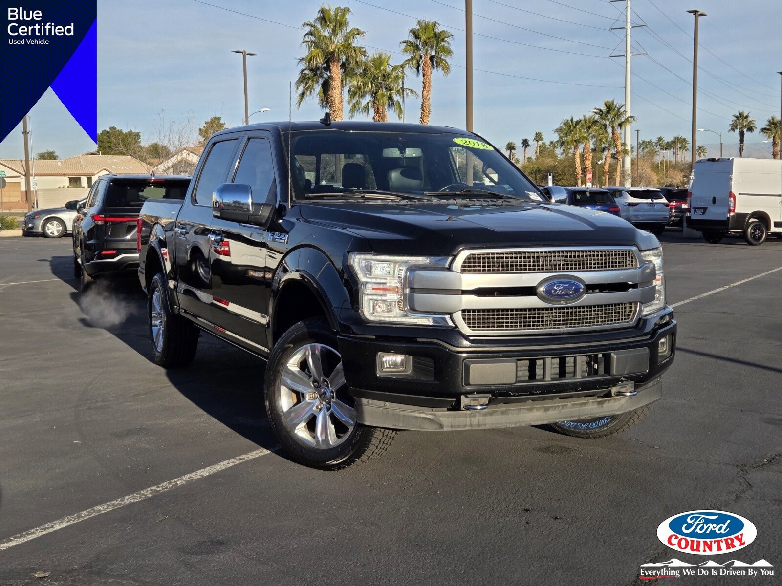Certified 2018 Ford F150 Platinum w/ Equipment Group 701A Luxury image 7