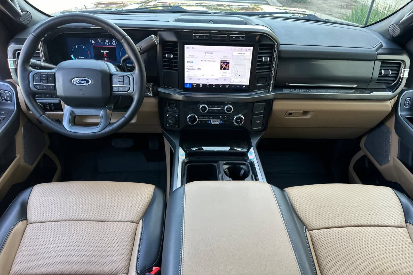 Certified 2024 Ford F350 Lariat w/ Black Appearance Package AWD/4WD video 3