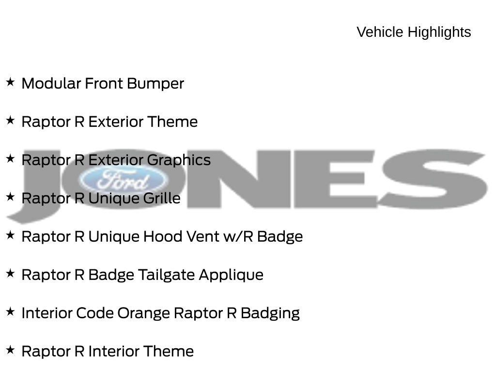 Certified 2024 Ford F150 Raptor w/ Equipment Group 803A Raptor R AWD/4WD image 16
