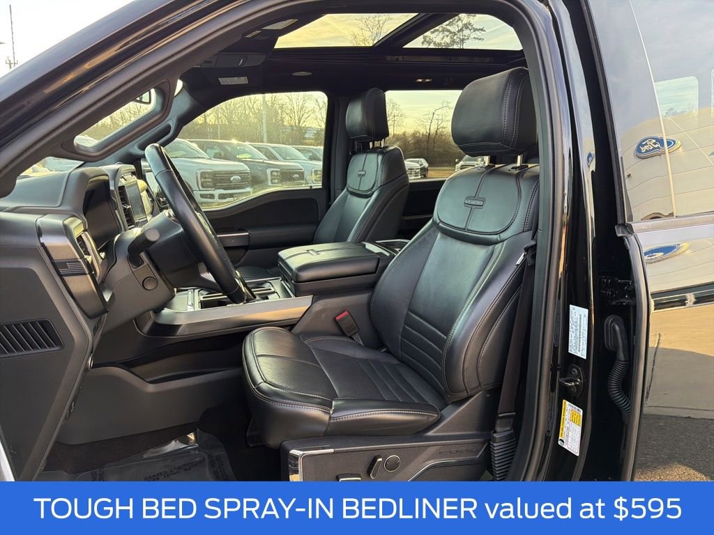 Certified 2023 Ford F150 Platinum w/ Equipment Group 701A High image 11