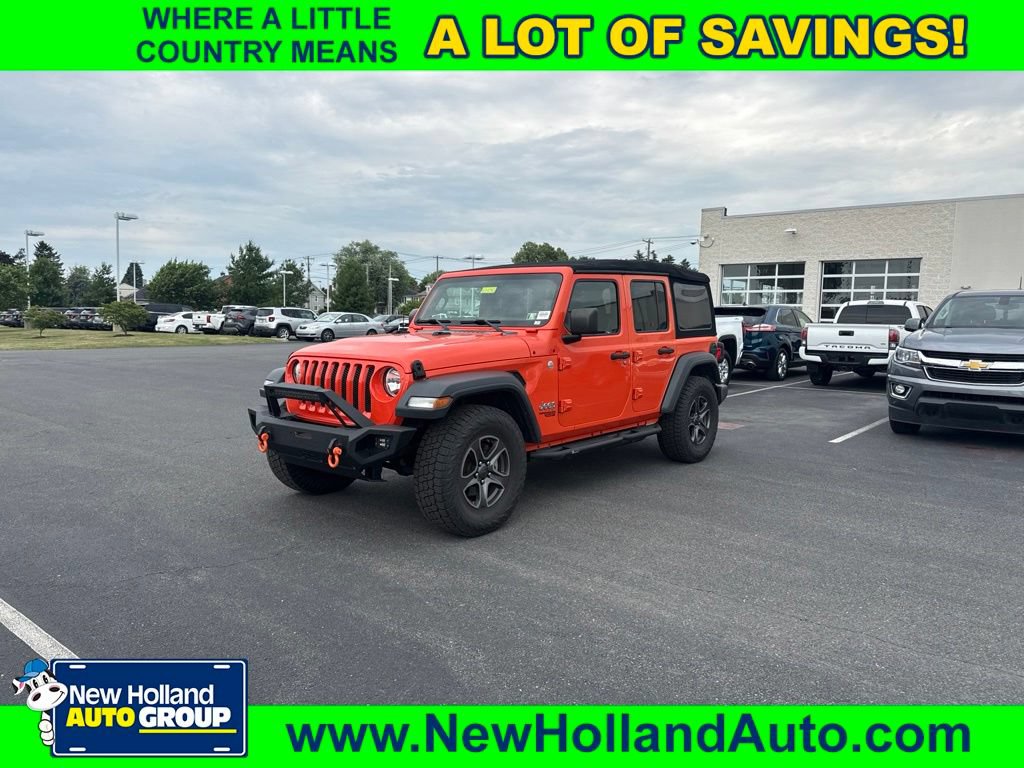 Used 2018 Jeep Wrangler Unlimited Sport S