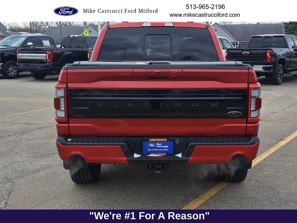 Certified 2023 Ford F150 Platinum w/ Equipment Group 701A High image 3