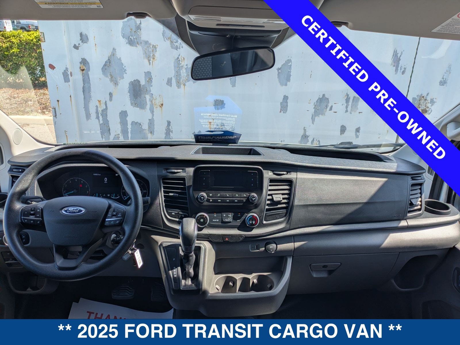 Certified 2025 Ford Transit 250 Low Roof w/ Exterior Upgrade Package RWD image 16