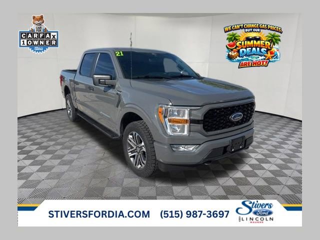 Certified 2021 Ford F150 XL w/ STX Appearance Package AWD/4WD image 1