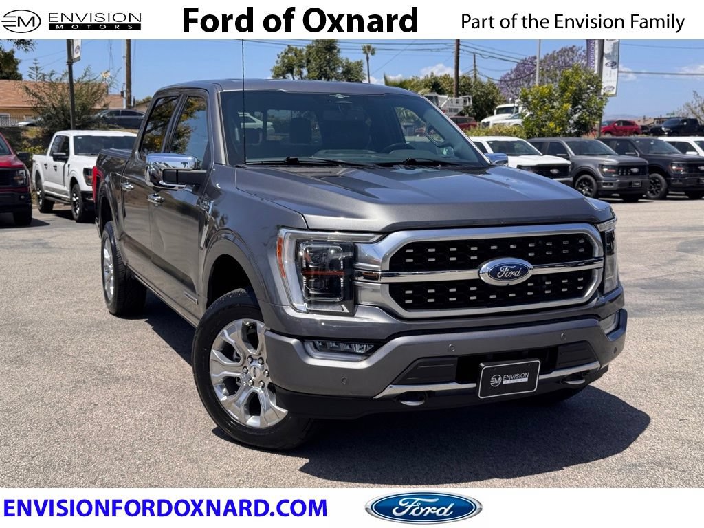 Certified 2023 Ford F150 Platinum w/ Trailer Tow Package AWD/4WD image 1