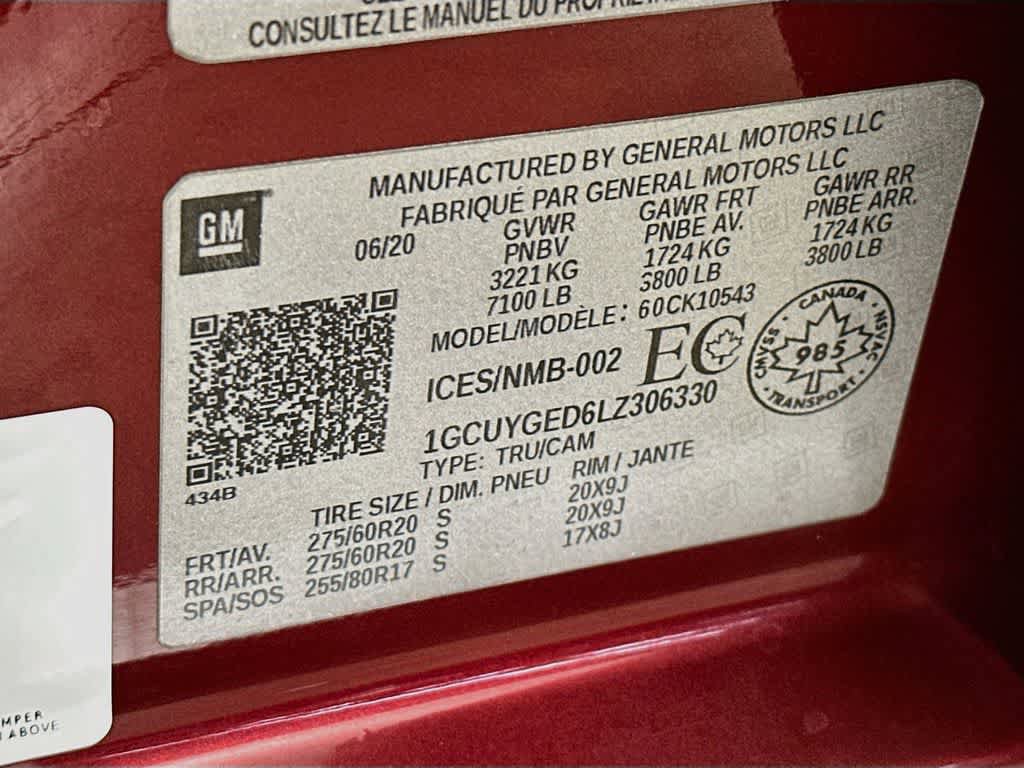 Used 2020 Chevrolet Silverado 1500 LTZ w/ LTZ Plus Package AWD/4WD image 23