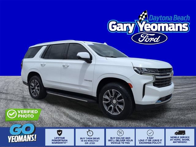 Used 2022 Chevrolet Tahoe LT w/ LT Signature Package RWD image 1