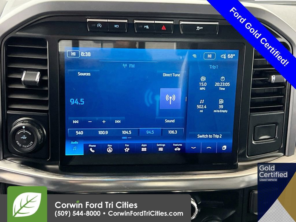 Certified 2023 Ford F150 Lariat w/ Equipment Group 502A High AWD/4WD image 22
