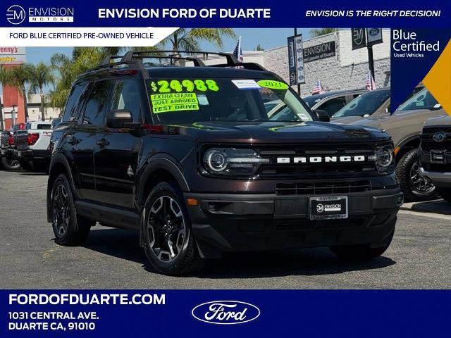 Certified 2021 Ford Bronco Sport Outer Banks