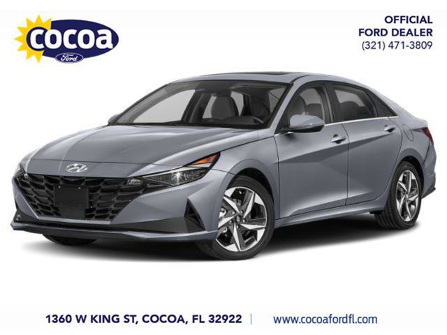 Used 2021 Hyundai Elantra Blue w/ Cargo Package