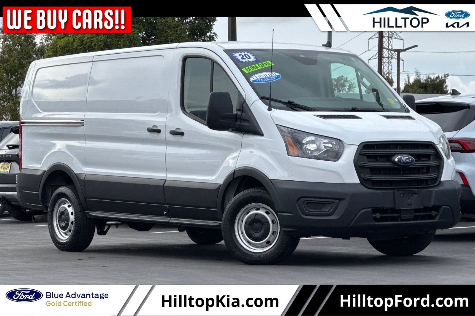 Certified 2020 Ford Transit 350 Low Roof