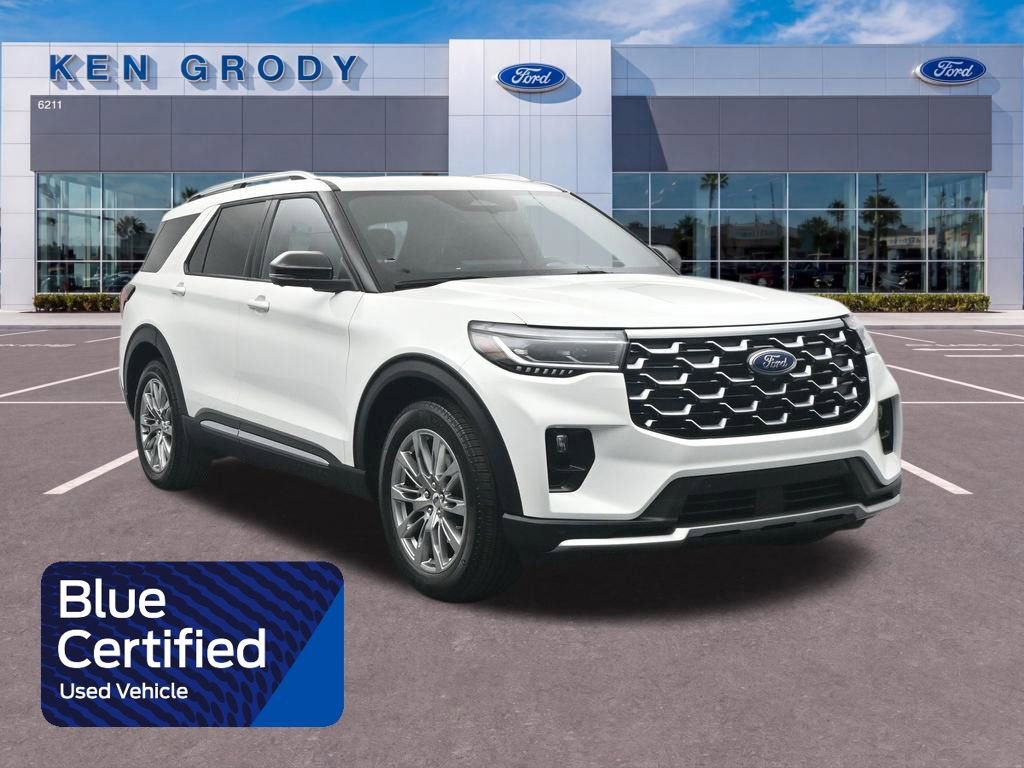 Certified 2025 Ford Explorer Platinum RWD image 1