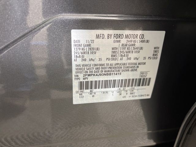 Certified 2022 Ford Edge SEL w/ Convenience Package AWD/4WD image 30