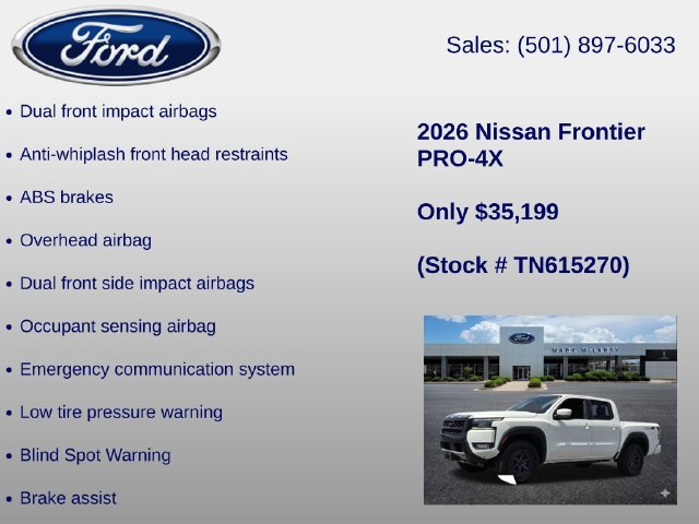 Used 2026 Nissan Frontier PRO-4X AWD/4WD image 18