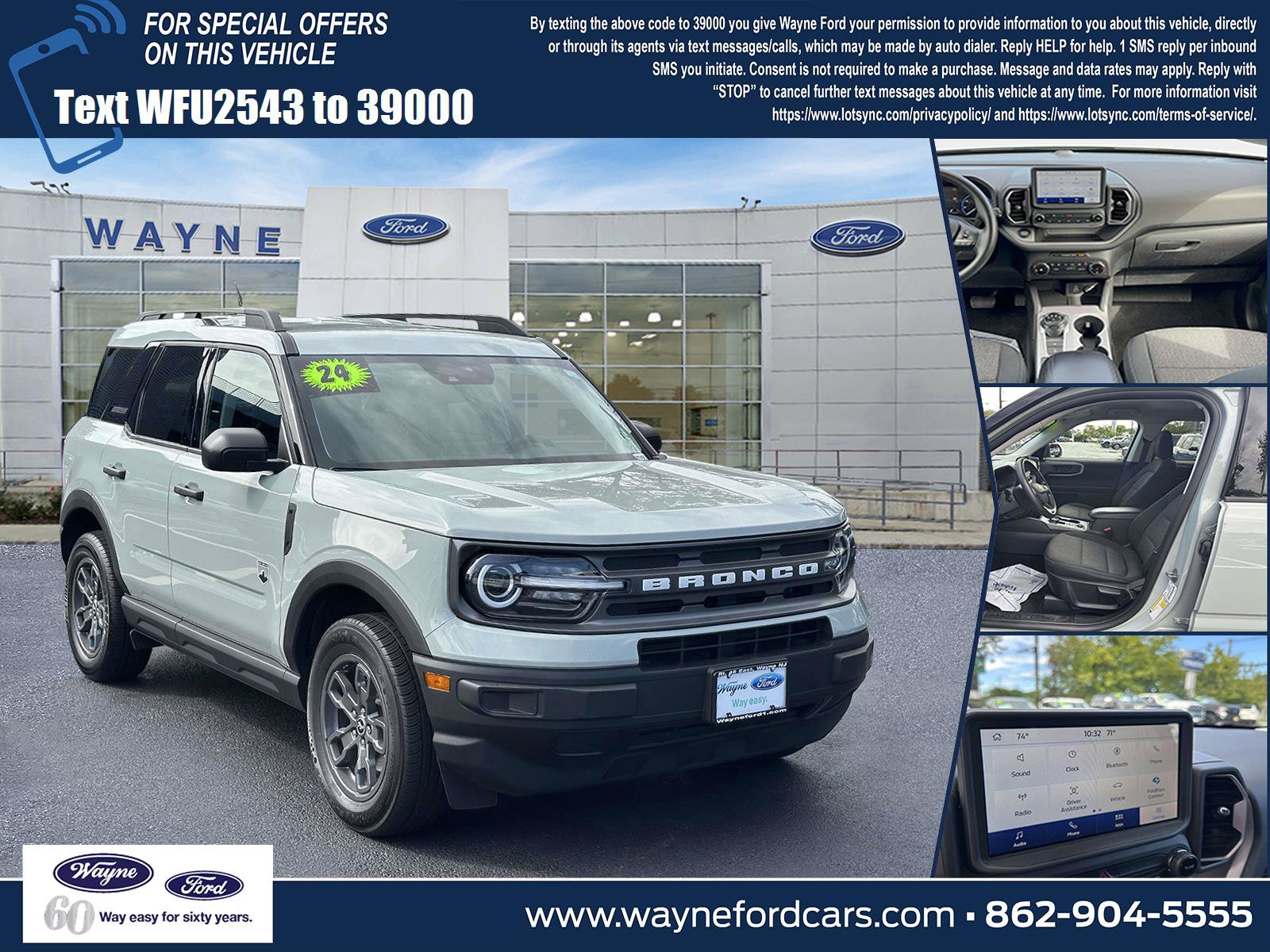 Certified 2024 Ford Bronco Sport Big Bend