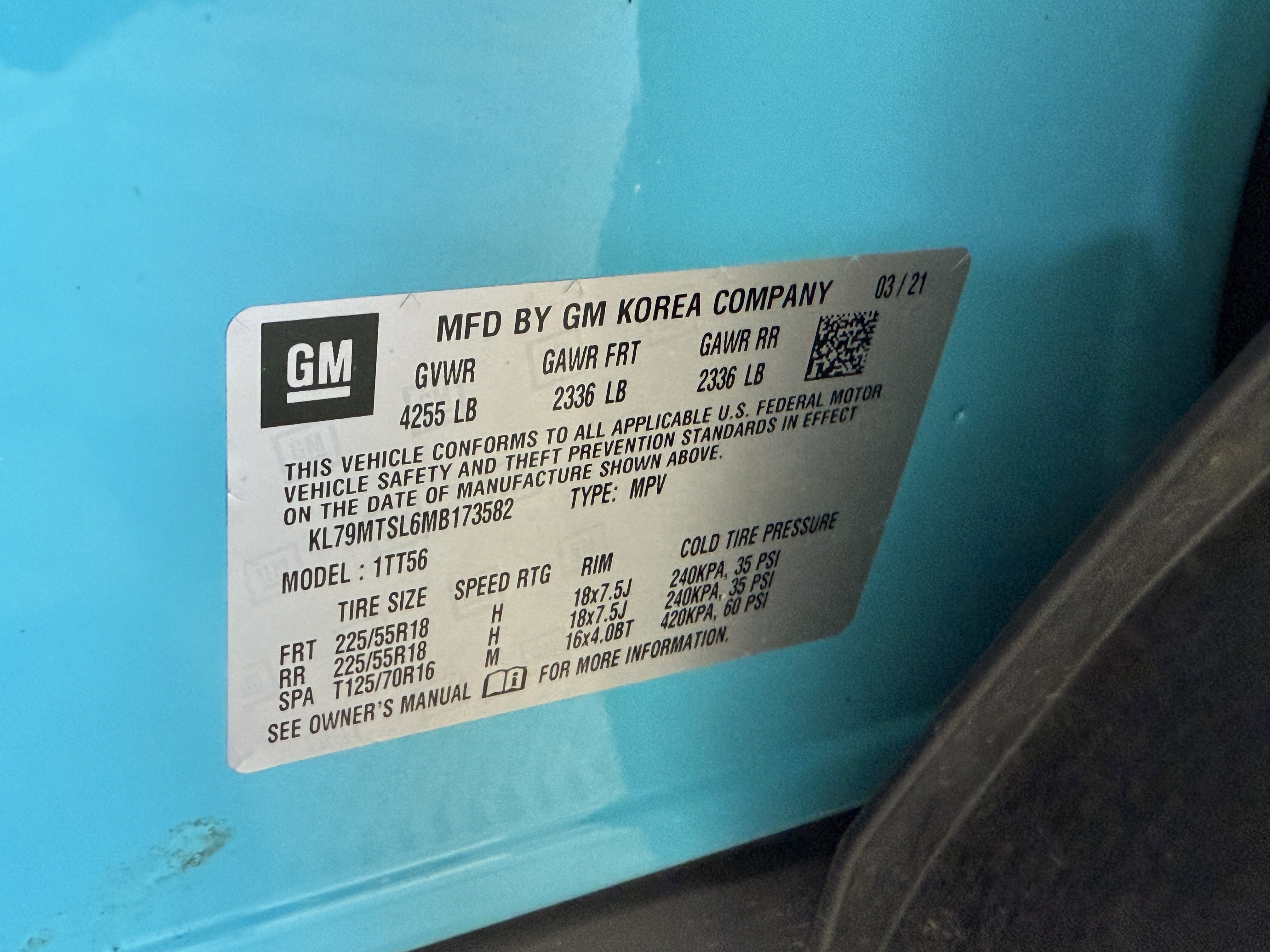 Used 2021 Chevrolet TrailBlazer RS w/ Sun and Liftgate Package image 31