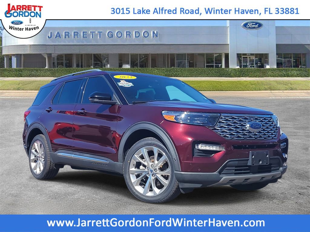 Certified 2022 Ford Explorer Platinum w/ Equipment Group 601A
