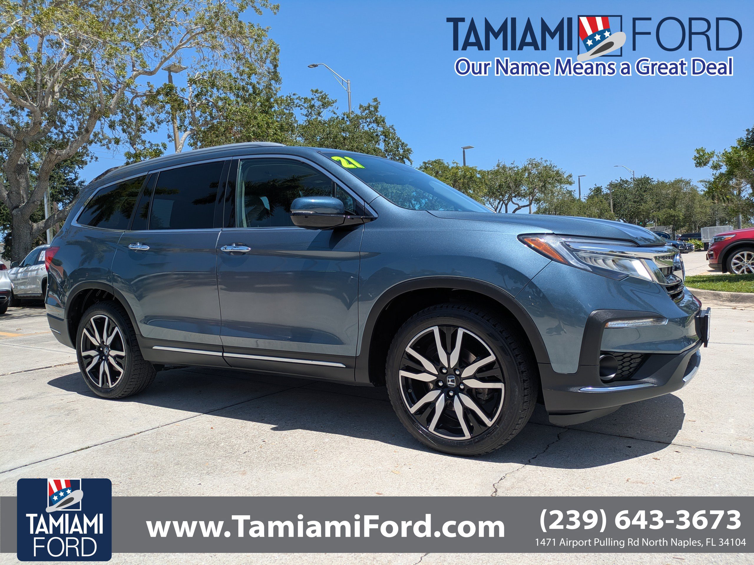Used 2021 Honda Pilot Elite