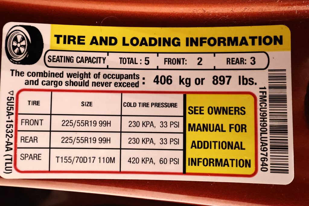 Certified 2020 Ford Escape SEL AWD/4WD image 44