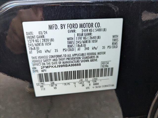 Certified 2024 Ford Edge SEL AWD/4WD image 25