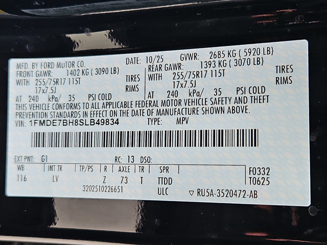 Certified 2025 Ford Bronco Big Bend AWD/4WD image 30