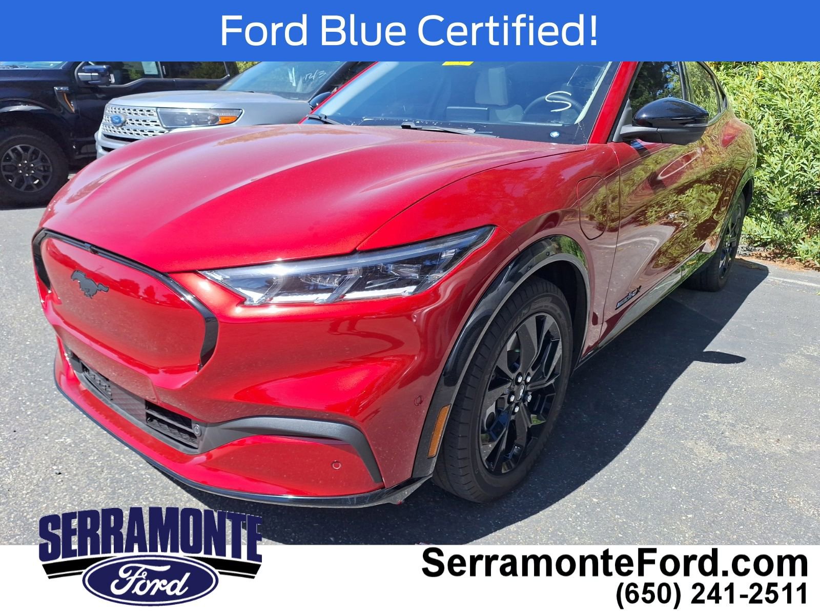 Certified 2023 Ford Mustang Mach-E Premium w/ Mustang Nite Pony Package RWD image 3