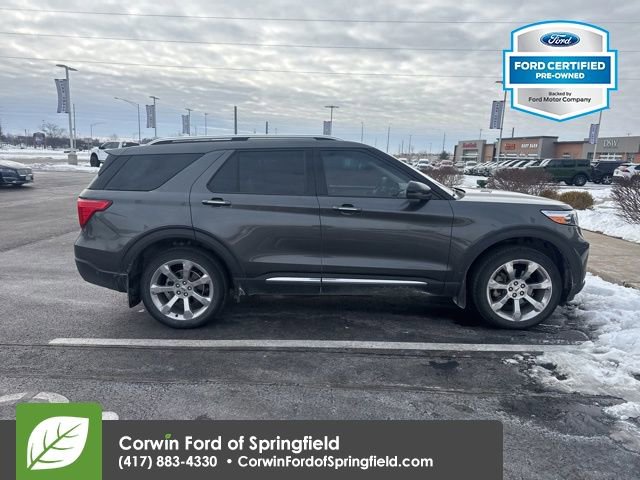 Certified 2020 Ford Explorer Platinum w/ Premium Technology Package image 8