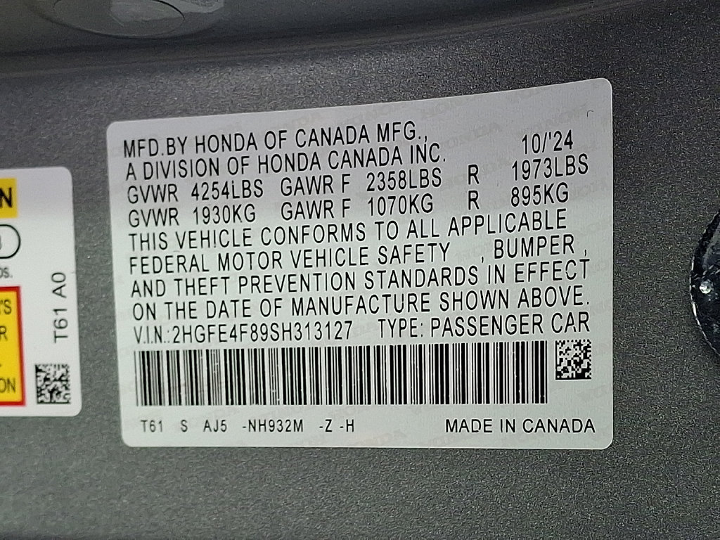 Used 2025 Honda Civic Sport image 28