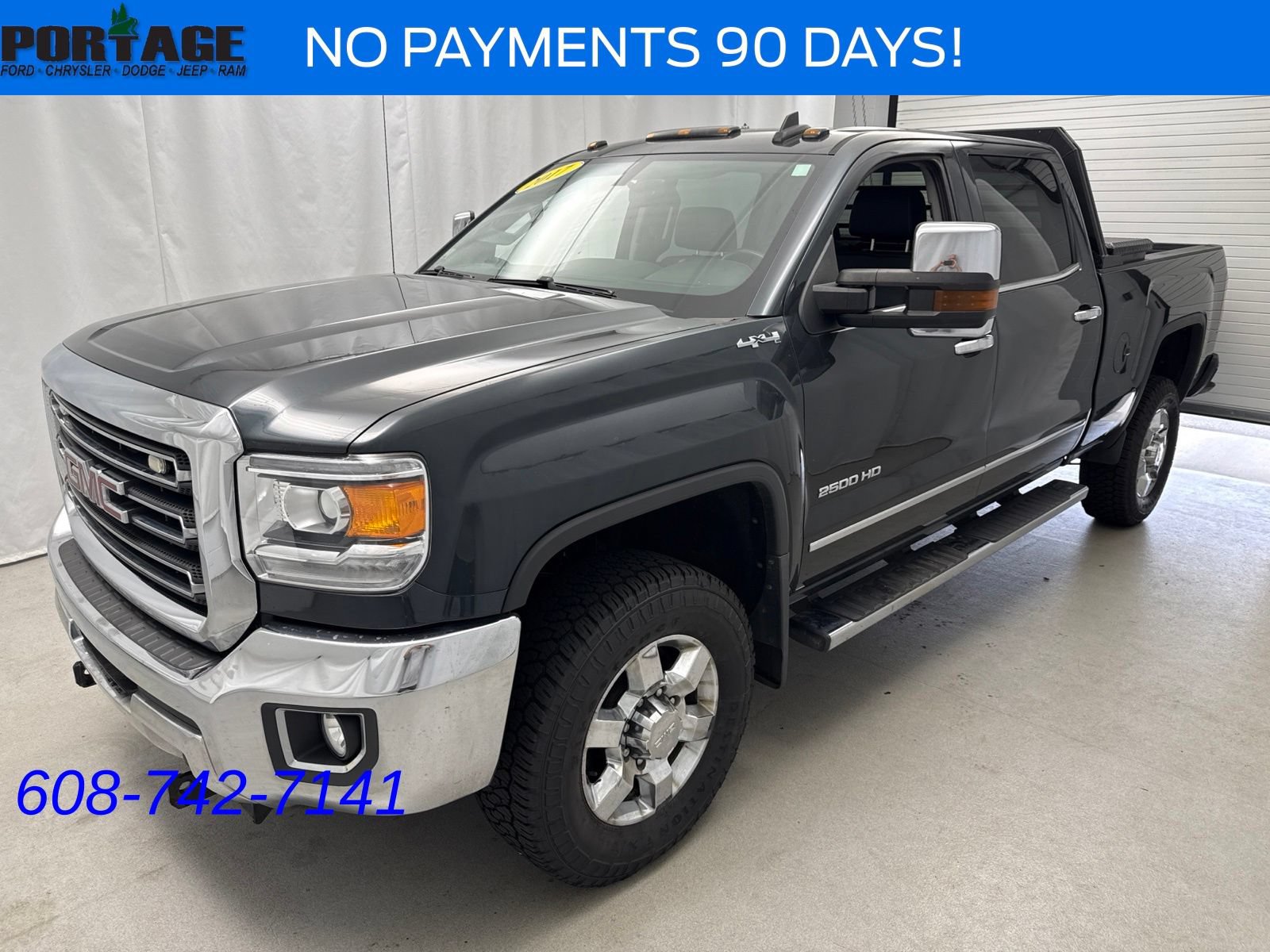 Used 2017 GMC Sierra 2500 SLT w/ Snow Plow Prep Package AWD/4WD image 7